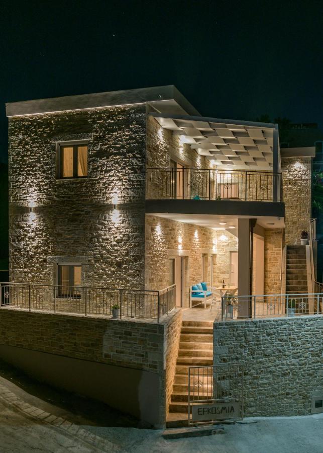 Efkosmias Apartments 皮特斯迪亚 外观 照片